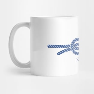 Nautical Square Knot by Nuucs Mug